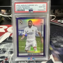 Karim Benzema /299 PSA 10
