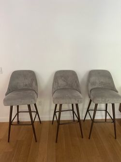 West elm Counter height chairs