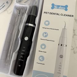 Pet dog plaque remover tools ultrasonic cleaner for teeth