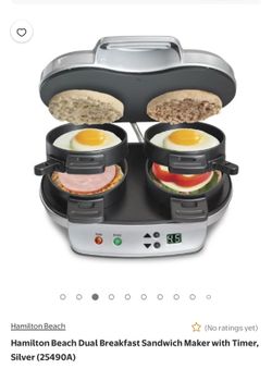 Hamilton Beach Sandwich Toaster