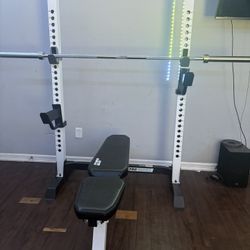 Bench Press For Sell + Bar 