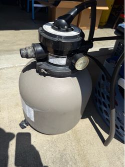 Pool sand filter