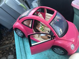 Lnew Barbie VW with Barbie doll only $20 firm