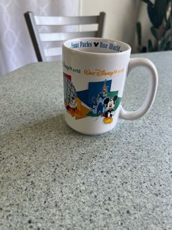 Disney World Four Parks One World Dad Mug