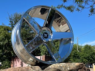 Wraith Chrome 5-Spoke Alloy Wheel