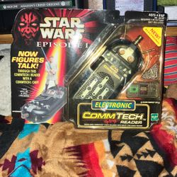 Starwars Episode 1 Electronic COMM TECH Reader