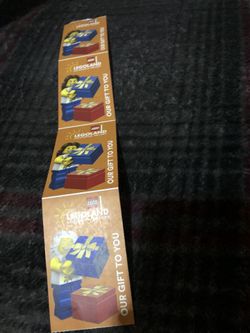 LEGO tickets