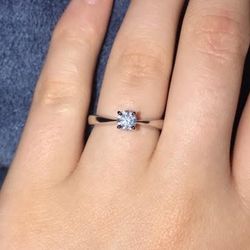 .46 Natural Diamond Round Engagement Ring