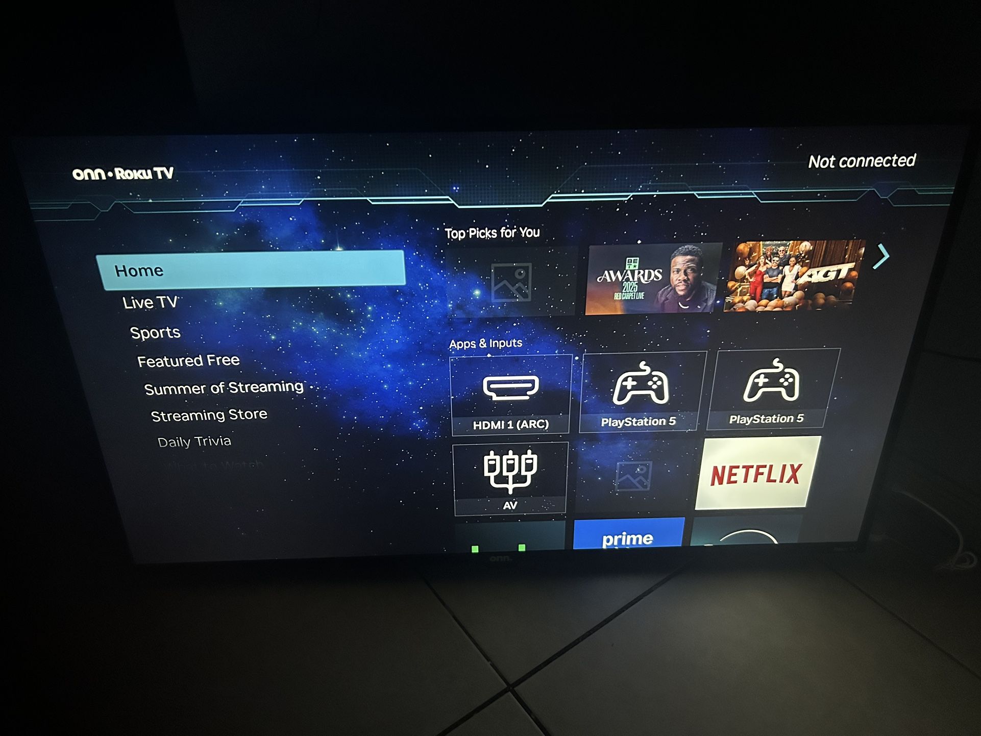 Onn. Roku TV