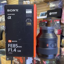 Sony GM 85mm F1.4