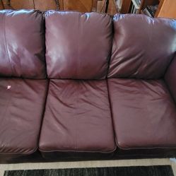  Burgundy Sofa Bed