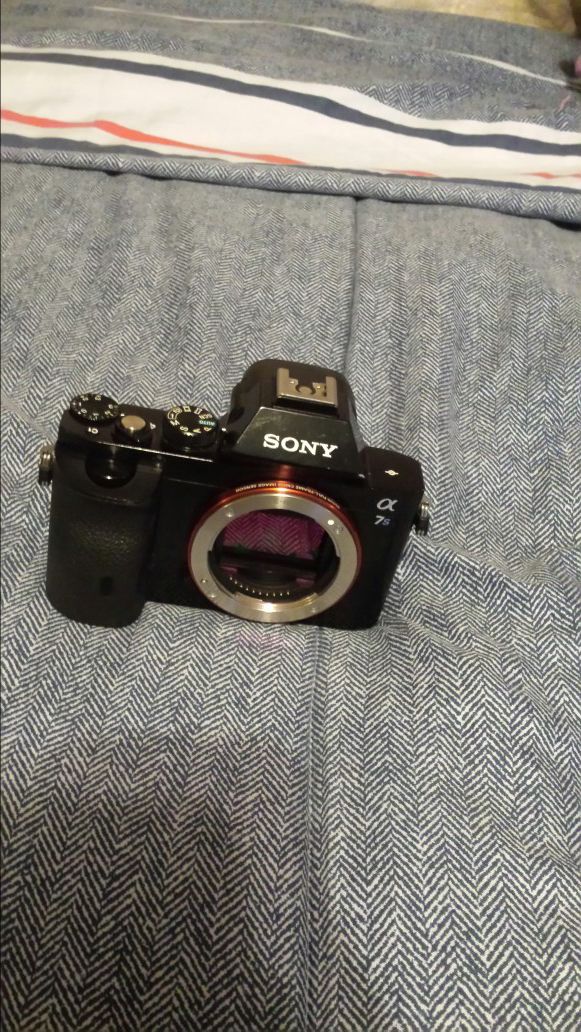 Sony a7s digital camera