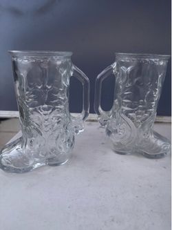 Matching Cowboy Boot Tall Mugs