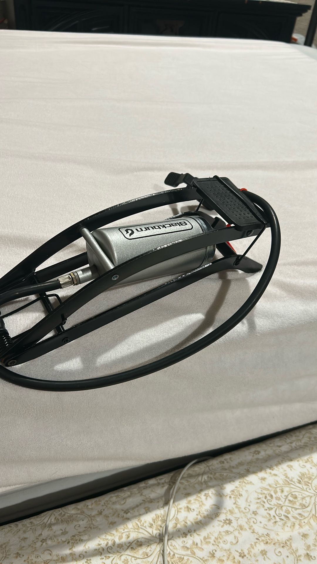 Black Burn Foot Pump