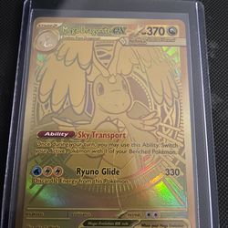 Pokemon Gold Mega Dragonite Ex