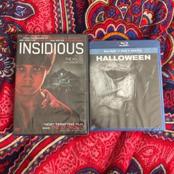 Insidious And Halloween Movie DVD