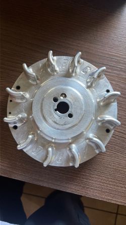 Arc billet flywheel minibike