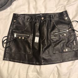 Leather Skirt