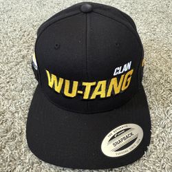 🔴Wu-Tang Authentic Snapback WuTang Black Yellow Killarmy Gza Rza