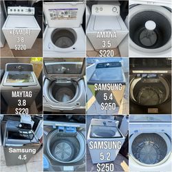 Washer HE Maytag Kenmore Amana Samsung