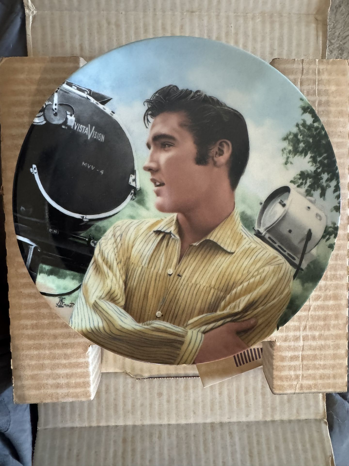 Limited Edition Elvis Presley Plate