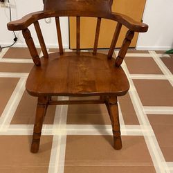 Mid Century Solid Wood Chairs
