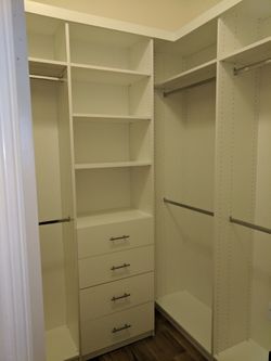 Closests and cabinets