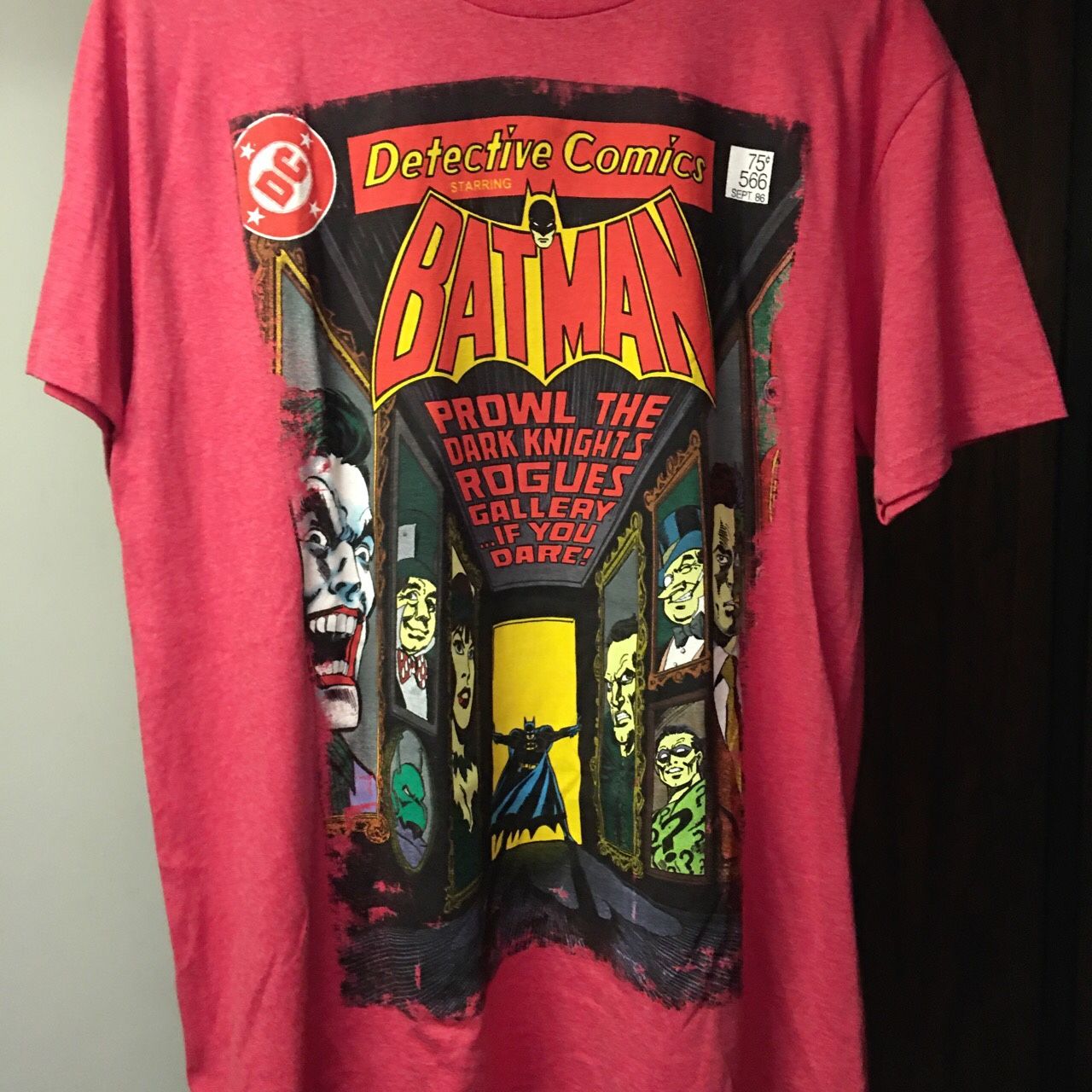 Batman authentic dc comic t-shirt