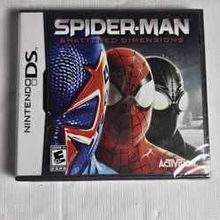 Spider-Man Shattered Dimensions Nintendo DS NEW Factory Sealed