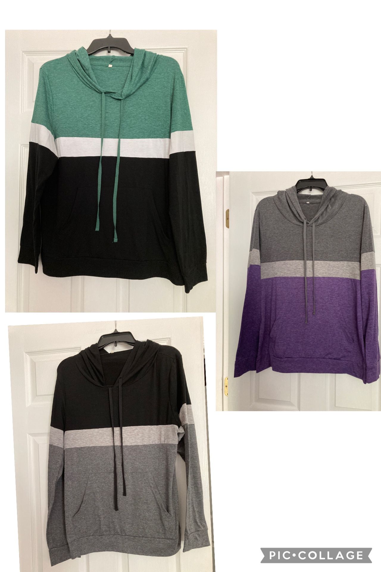 Ladies large Lightweight Hoodies