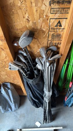Golf Bundle Lot Of Clubs 