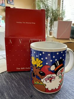 Vintage Avon Holiday Trio Mug