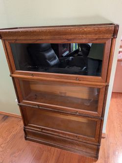 Lawyer banister bookcase