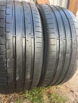 2 tires 255 40 21 Continental