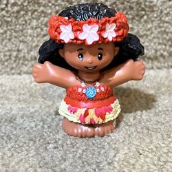 Fisher Price Little People Moana Girl Island Princess Tropical Figure Minifigure