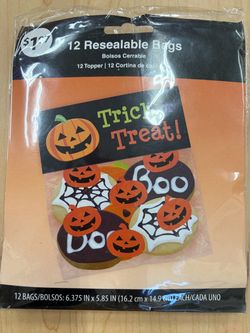 Halloween treat bags