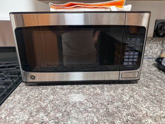 GE Stainless Steel Countertop Microwave