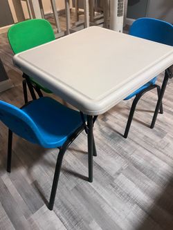 Table and chairs