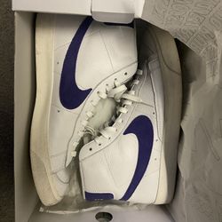 Purple Custom Nike Blazers