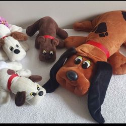 Pound Puppies Puppy Lot of 4 Plush Dogs