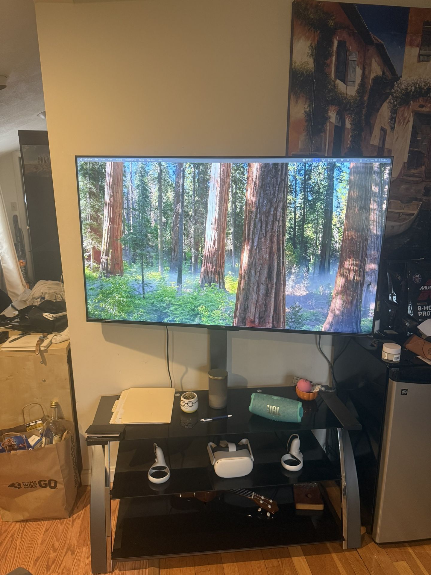 55’ TCL Roku 4K TV