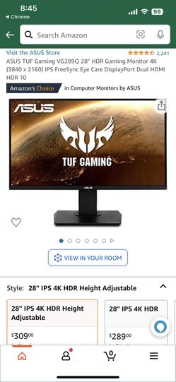 Asus 4k 60hz Monitor