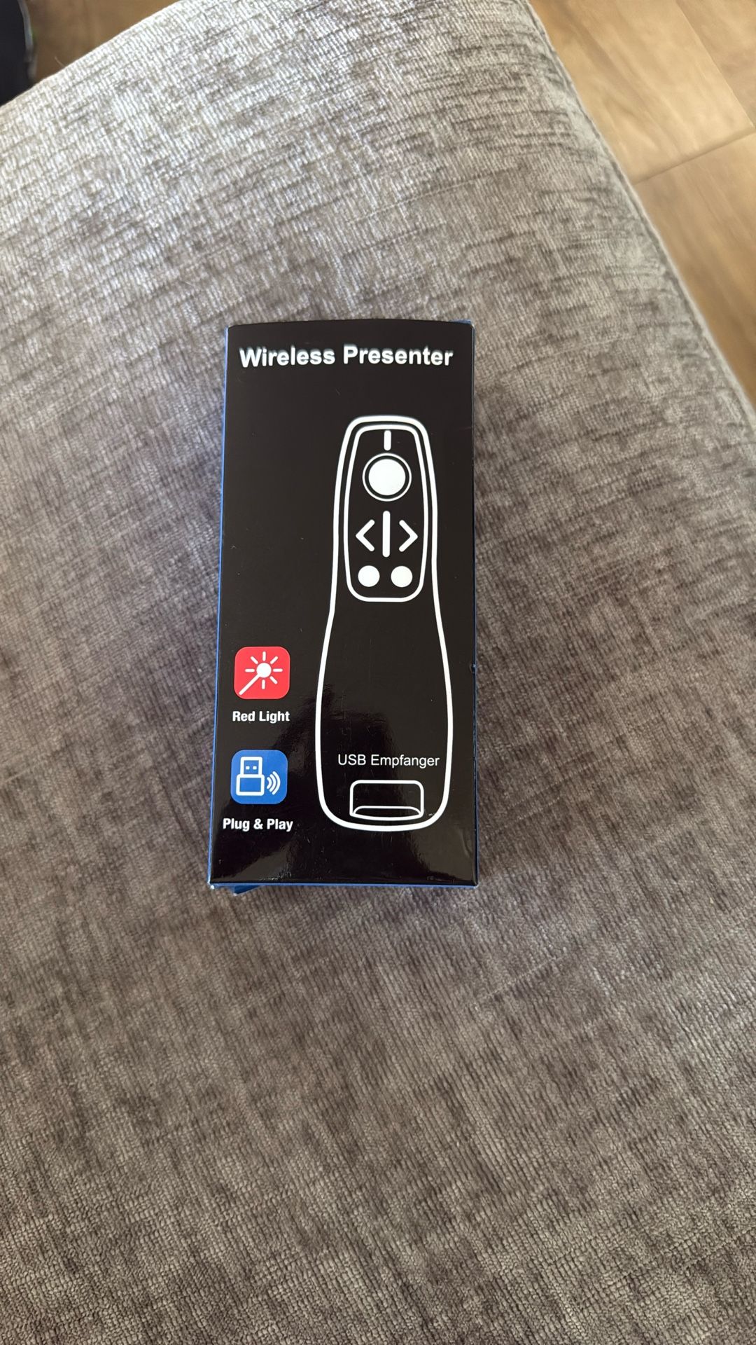 2-in-1 USB Type C Presentation Clicker Wireless Presenter Remote for PowerPoint, Powerpoint Clicker with Volume Control PowerPoint Slide Advancer for 