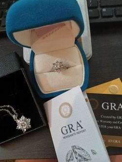 Moissanite Diamond Tested 