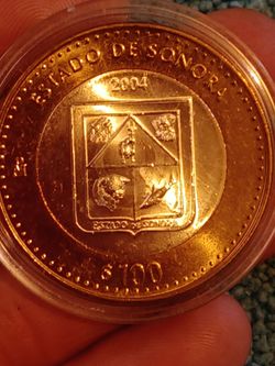 100 PESOS DEL ESTADO DE SONORA