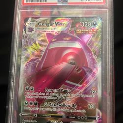 Gengar Vmax #157 PSA 10