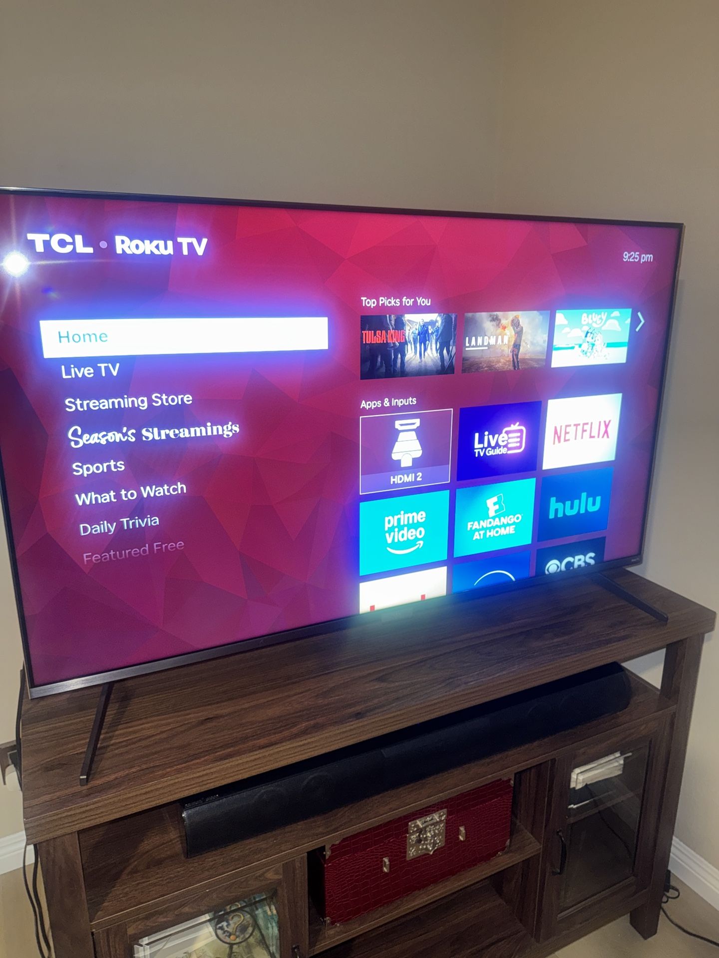 Pre-owned TCL 55R635 Smart Roku 55 Inch TV with Remote, Works Perfect, Pick Up 89131 Zip