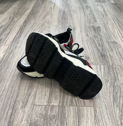 D&G Daymaster Sneakers Black White Red EU Size 40