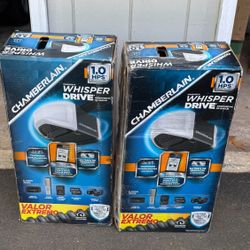 Chamberlain Whisper Drive Garage Openers NIB