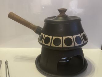 Mid Century Fondue Pot
